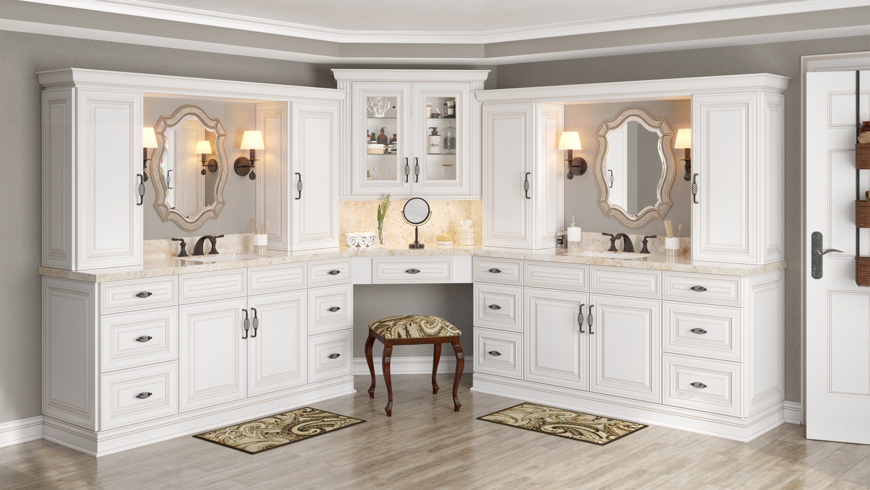 Solid Wood Bathroom Vanities | Riley & Higgs