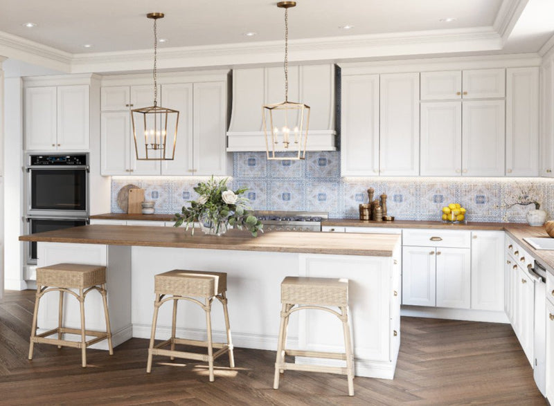 Classic White Kitchen Cabinets - Riley & Higgs