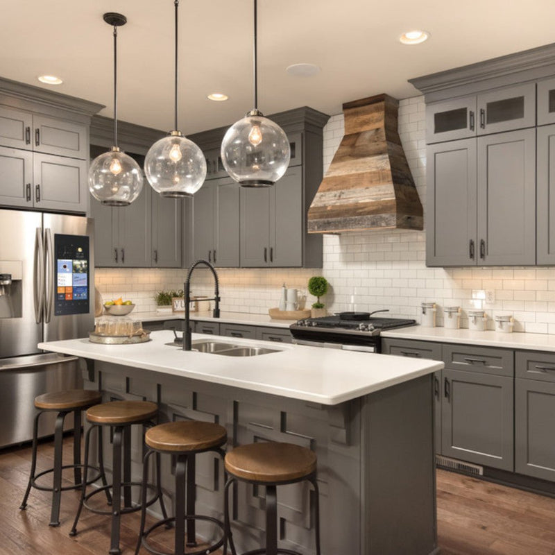 Grey Shaker Kitchen Cabinets - Riley & Higgs