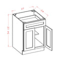 Sage Green 27" Base Cabinet