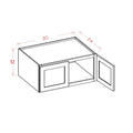 Honey Shaker 30"W X 12"H Wall Refrigerator Cabinet