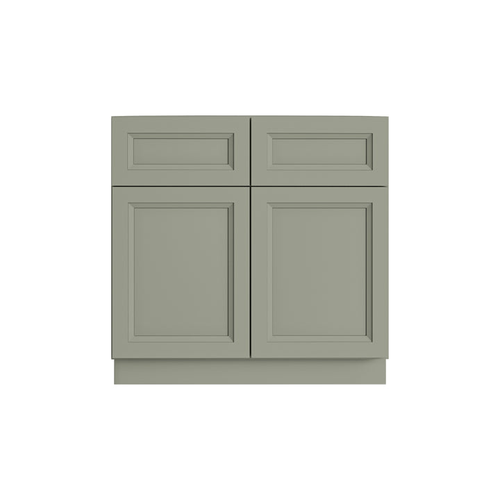 Sage Green 36" Bathroom Vanity Sink Base