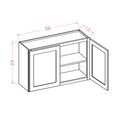 Classic White 36"W X 24"H Wall Cabinet