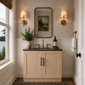 Honey Shaker 36" Full Height Door Bathroom Vanity Sink Base