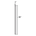 Sage Green Shaker 96" Wall Filler