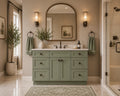 48 Inch Sage Green Shaker Vanity Combo w/ Drawers