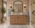 48 Inch Toffee Shaker Single Sink Bathroom Vanity with Drawers