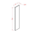 Classic White 6"W X 96"H Tall Filler