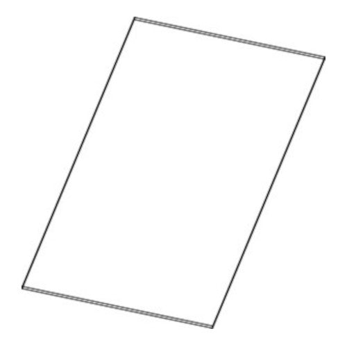 Toffee Shaker Skin Panel 36" X 96" X 1/4"