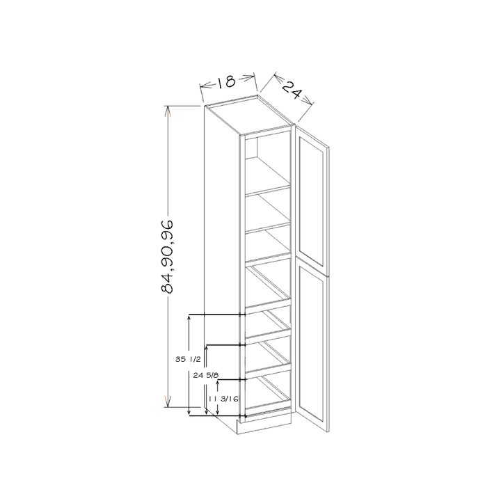 white-shaker-18w-x96h-utility-cabinet-w-4-rollout-trays