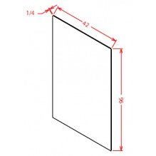 Saddle Brown 42"W X 96"H Finished Plywood Panel