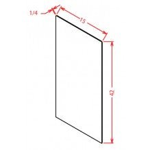 Saddle Brown 15"W X 42"H Wall Skin Panel