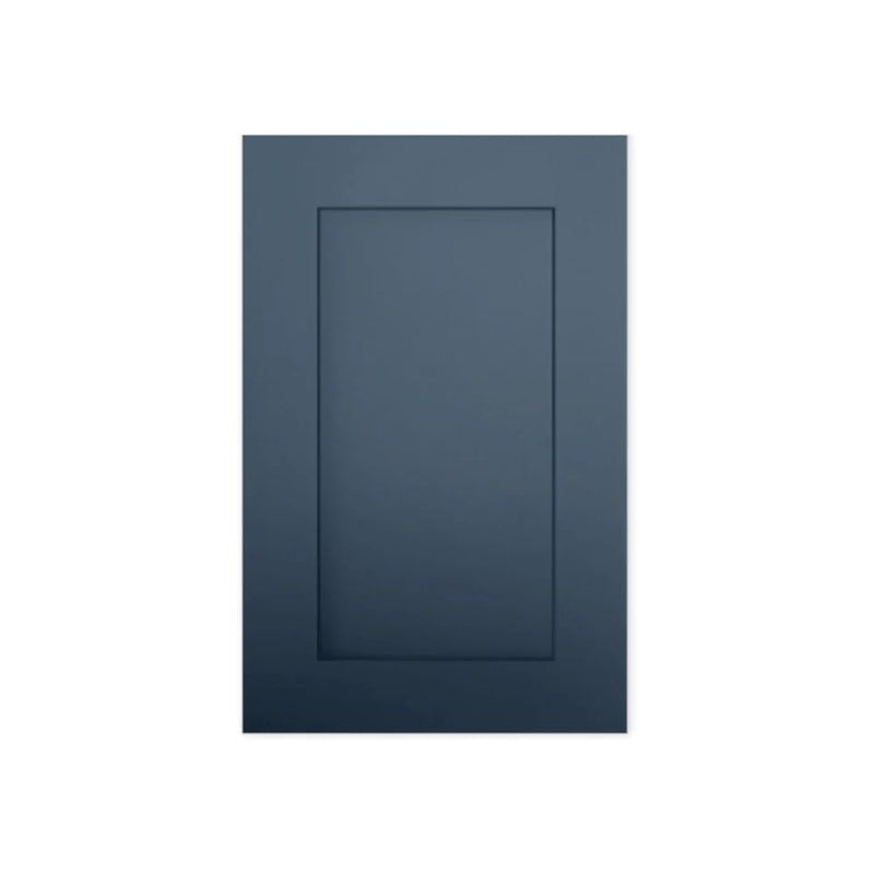 Navy Blue Shaker Bathroom vanity sample door