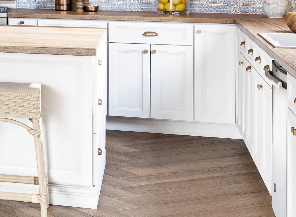 Classic White Kitchen Cabinets | Riley & Higgs