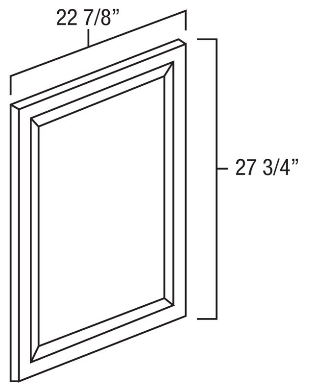 Natural Shaker 24" x 30" Decorative Panel