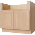 Toffee Shaker 36" Farmhouse Sink Base Cabinet