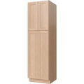 Toffee Shaker 30" X 90" Pantry Cabinet