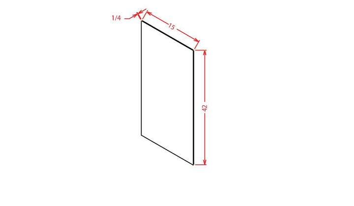 Natural Shaker 15" x 42" Wall Skin