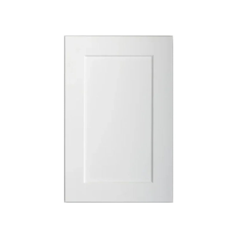 White Shaker bathroom vanity sample door