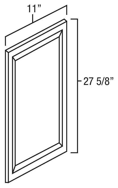 Natural Shaker 12" x 30" Decorative Panel