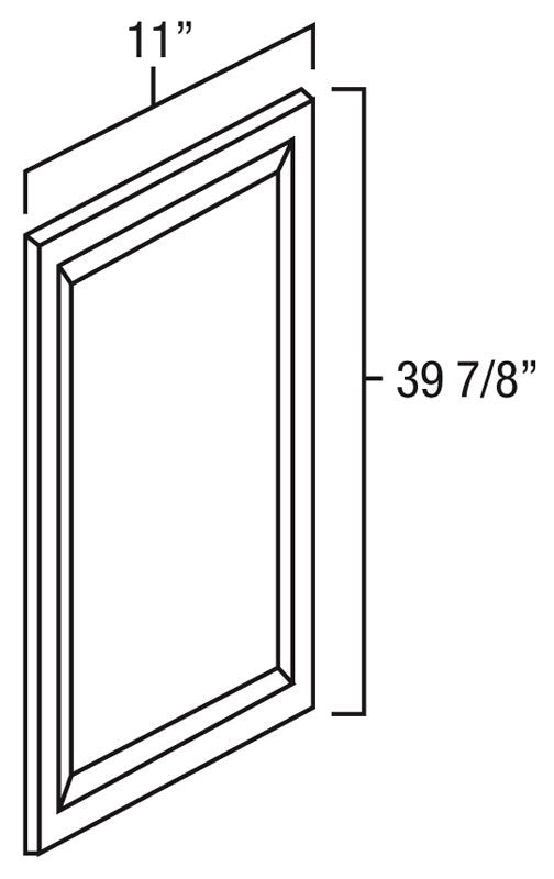 Natural Shaker 12" x 42" Decorative Panel