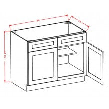 Classic White 30" Sink Base