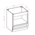 Sage Green 30" Microwave Base Cabinet