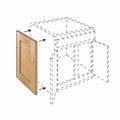 20 Inch x 30 Inch Natural Shaker Vanity Decorative End Panel