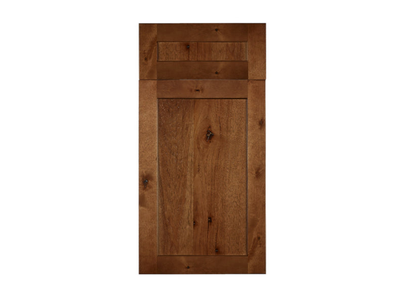 Rustic Shaker bathroom vanity sample door