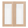 Toffee Shaker 24" X 42" Glass Door (Textured Glass) - 2 Doors