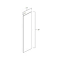 Sage Green Shaker 15" W x 42" H Wall Skin
